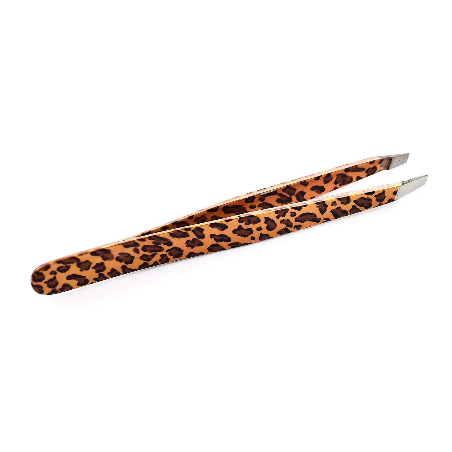 Shavata Italian Made Tweezers with Wallet - Leopard