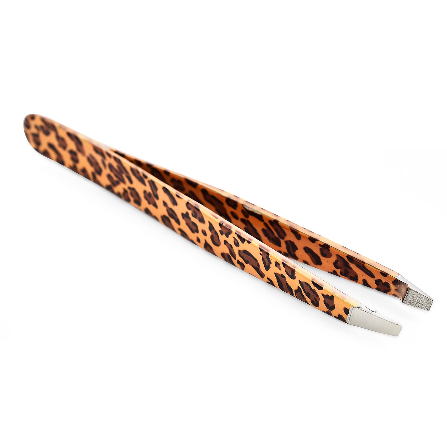 Shavata Italian Made Tweezers with Wallet - Leopard