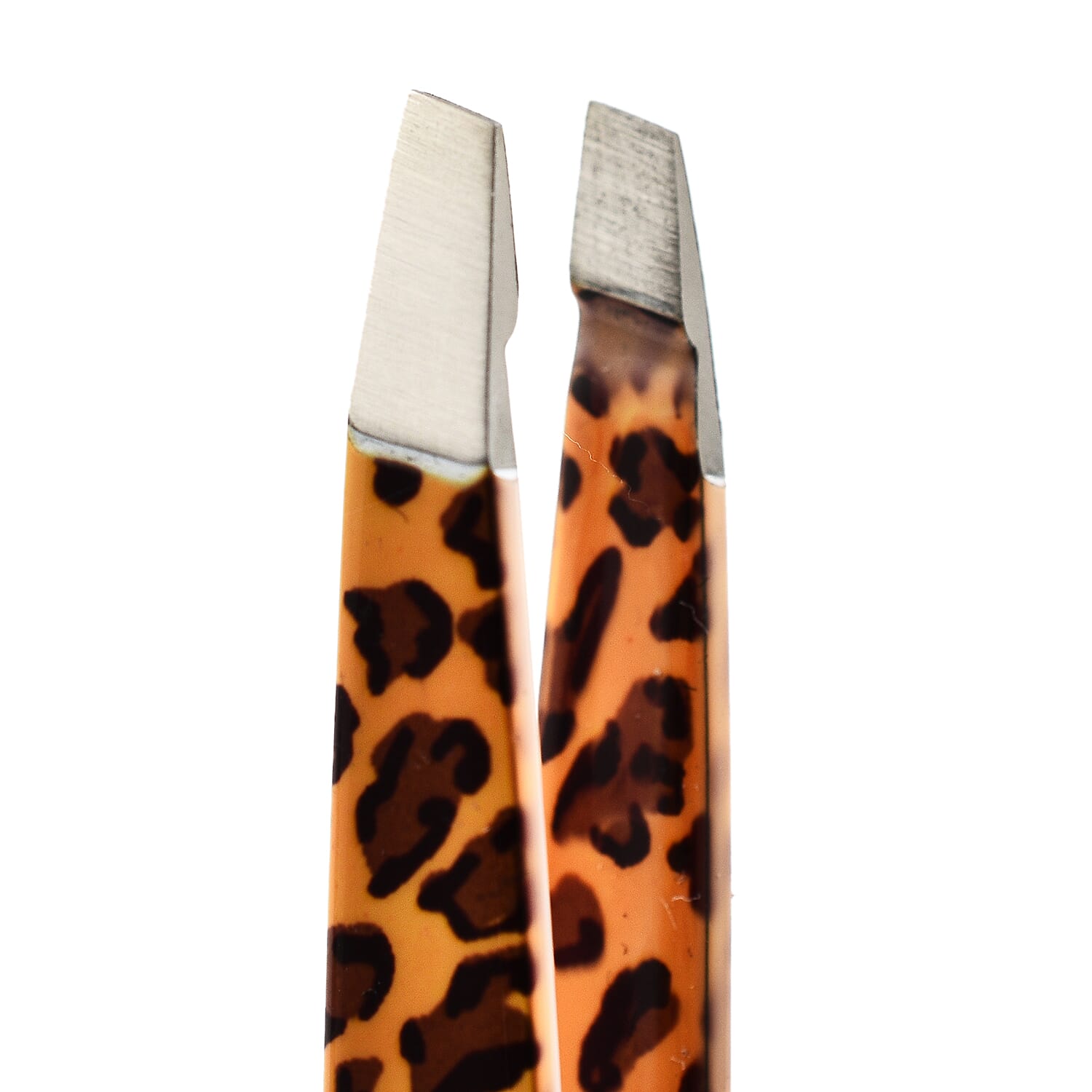 Shavata Italian Made Tweezers with Wallet - Leopard