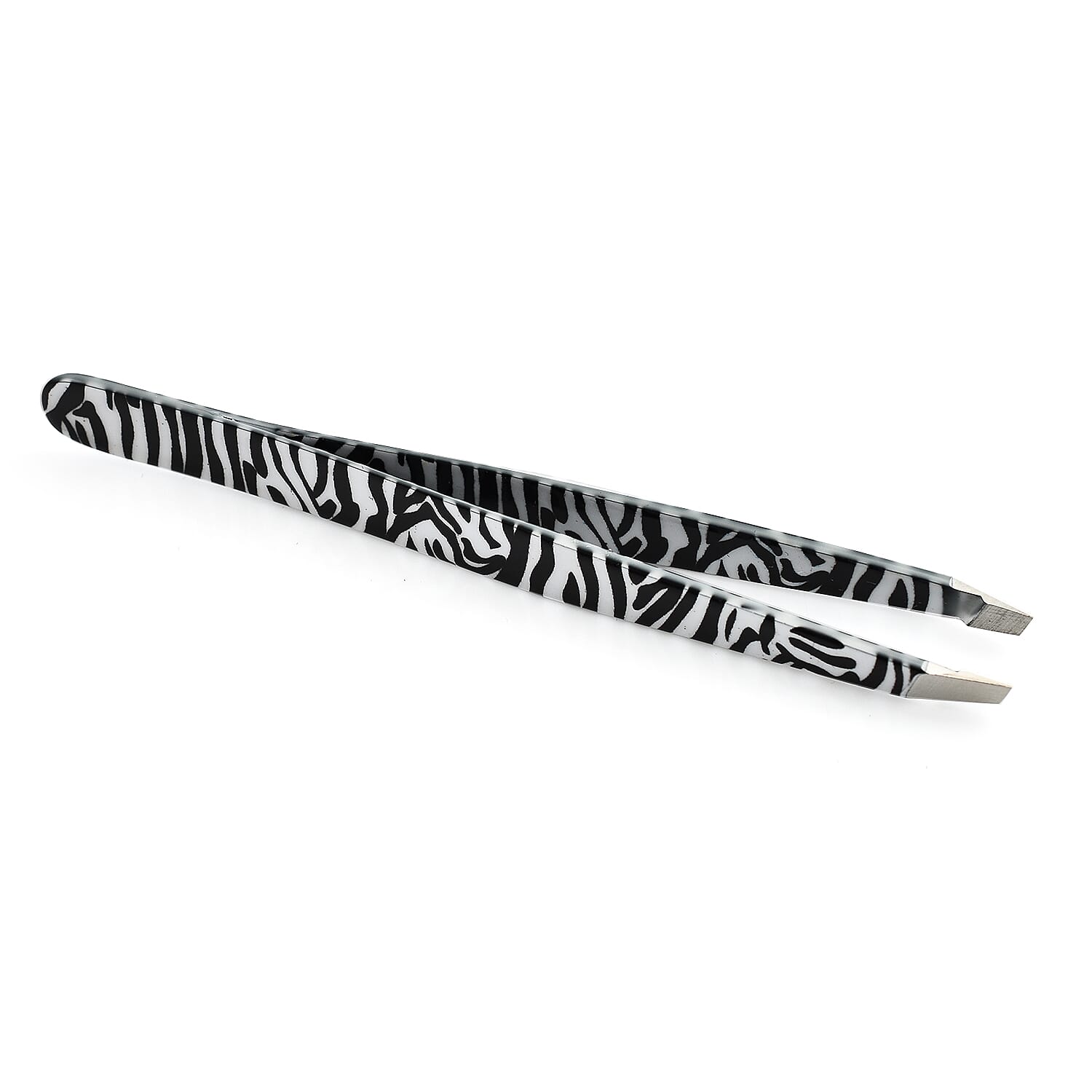 Shavata Italian Made Tweezers with Wallet - Zebra