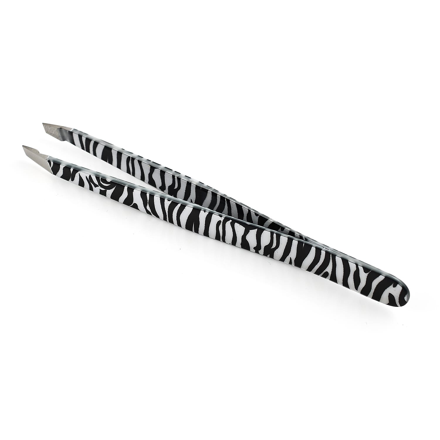 Shavata Italian Made Tweezers with Wallet - Zebra