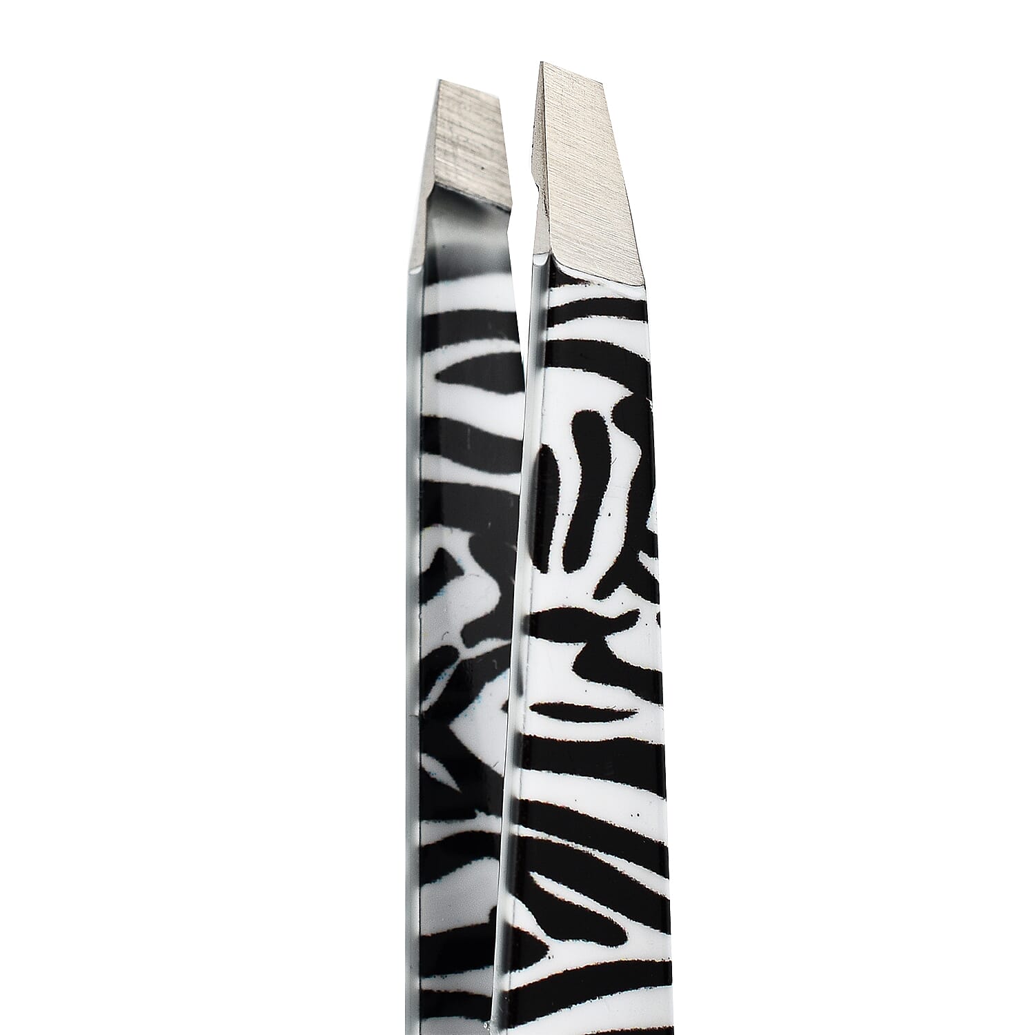 Shavata Italian Made Tweezers with Wallet - Zebra