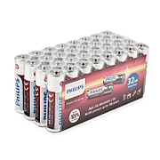 Set of 32 - Philips Value Pack Extra Power Alkaline Batteries AA
