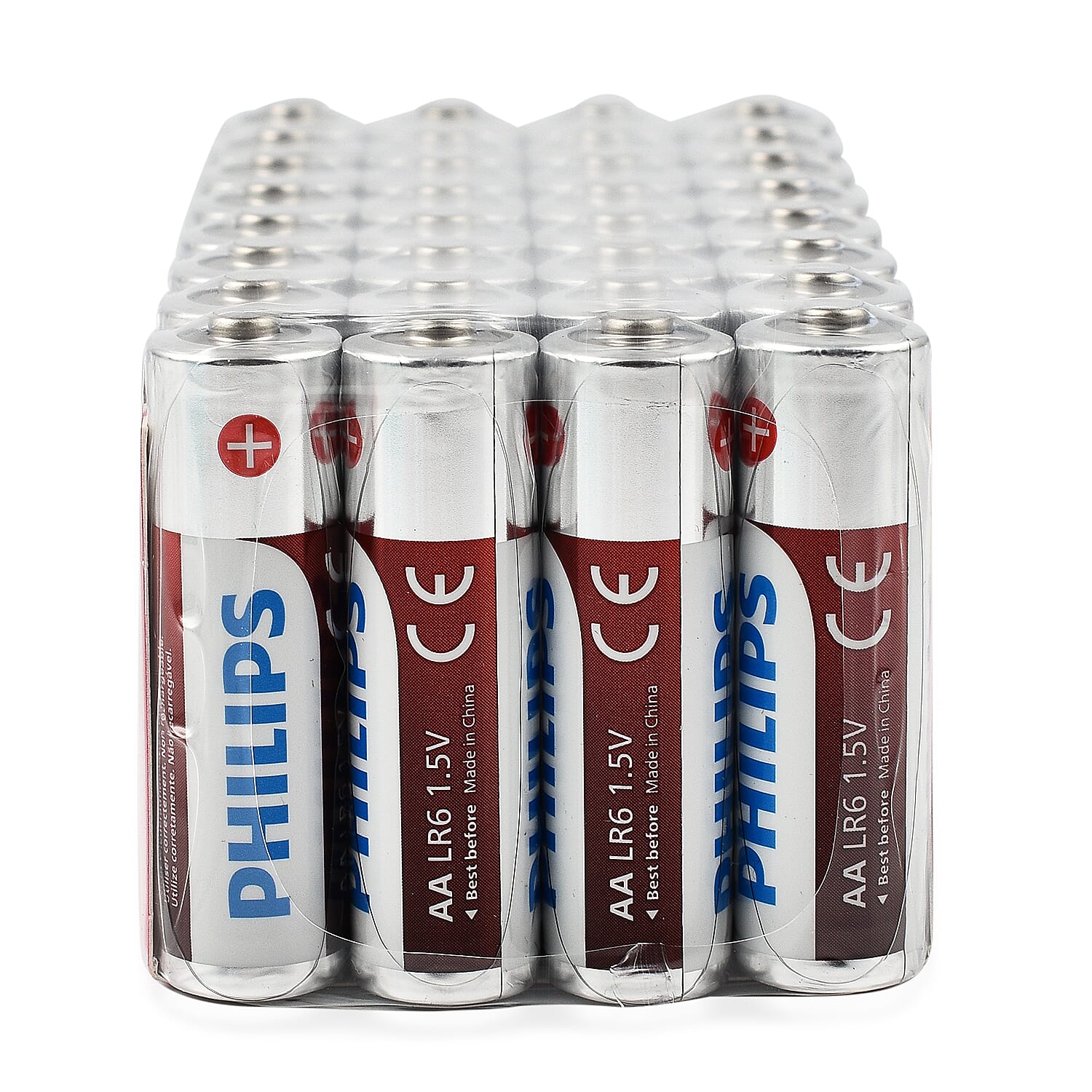 Set of 32 - Philips Value Pack Extra Power Alkaline Batteries AA