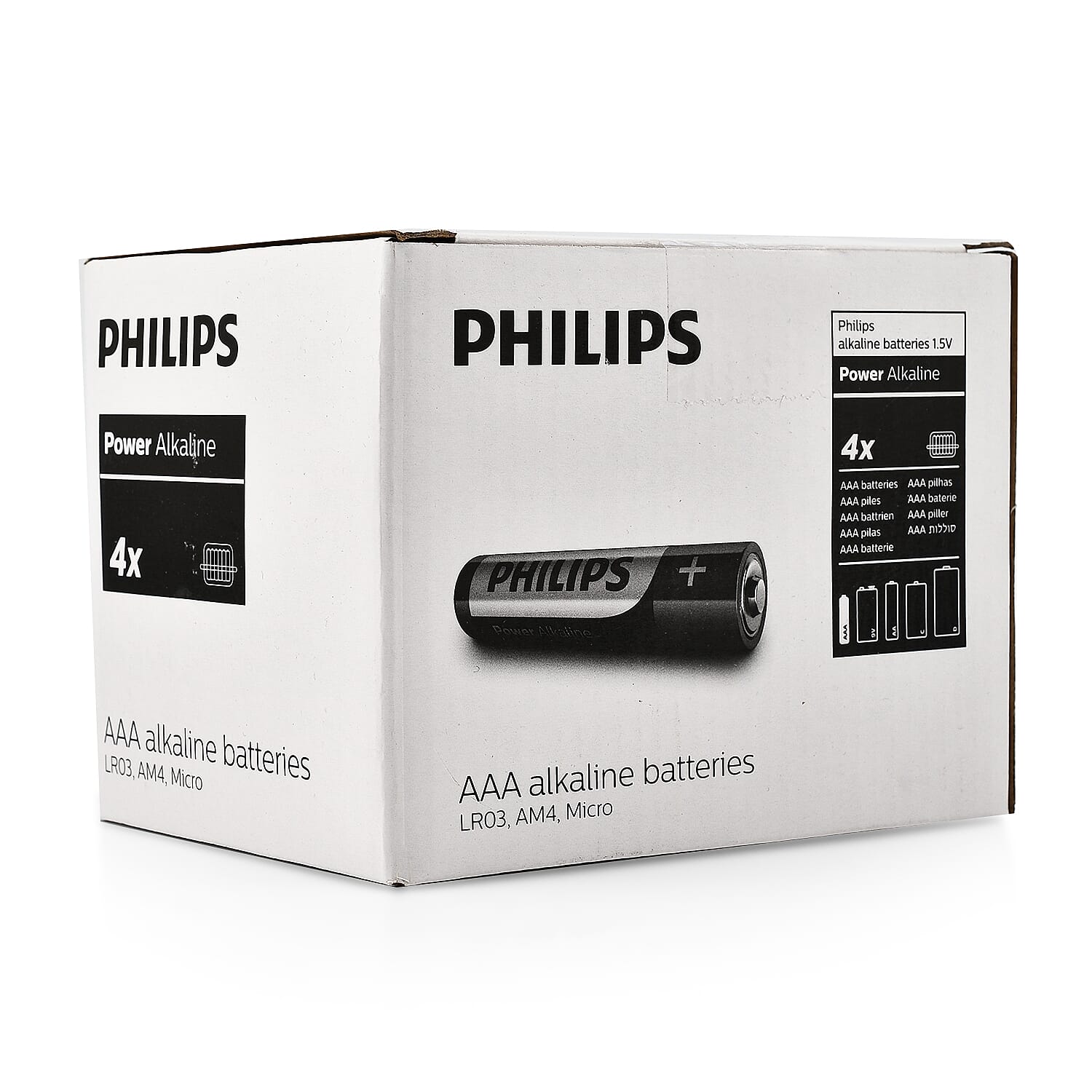 Set of 24- Philips 3 X Extra Power Alkaline Batteries - AAA