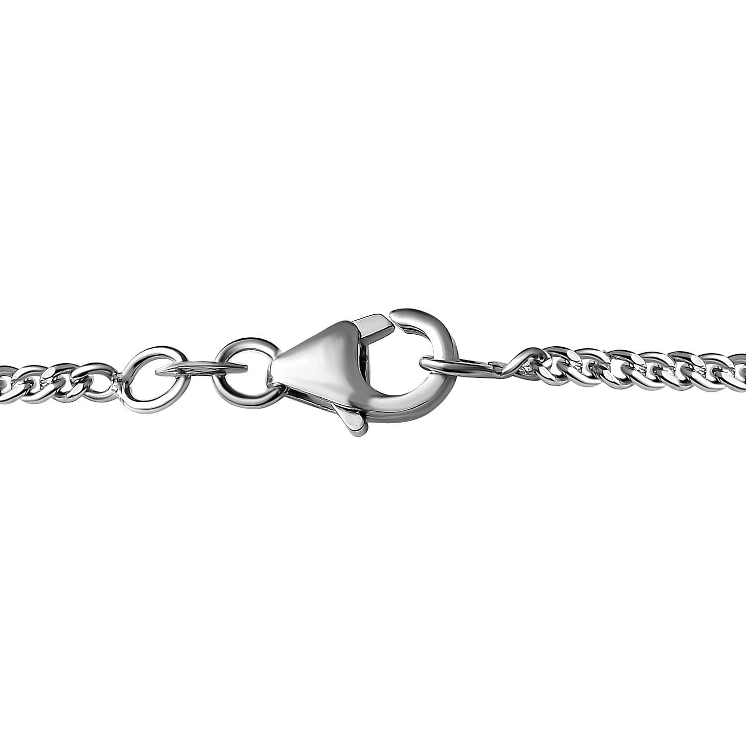 Morganite Colour Quartz, Natural Zircon & Lotus Garnet Necklace (Size - 20) in Platinum Overlay Sterling Silver 24.20 Ct.