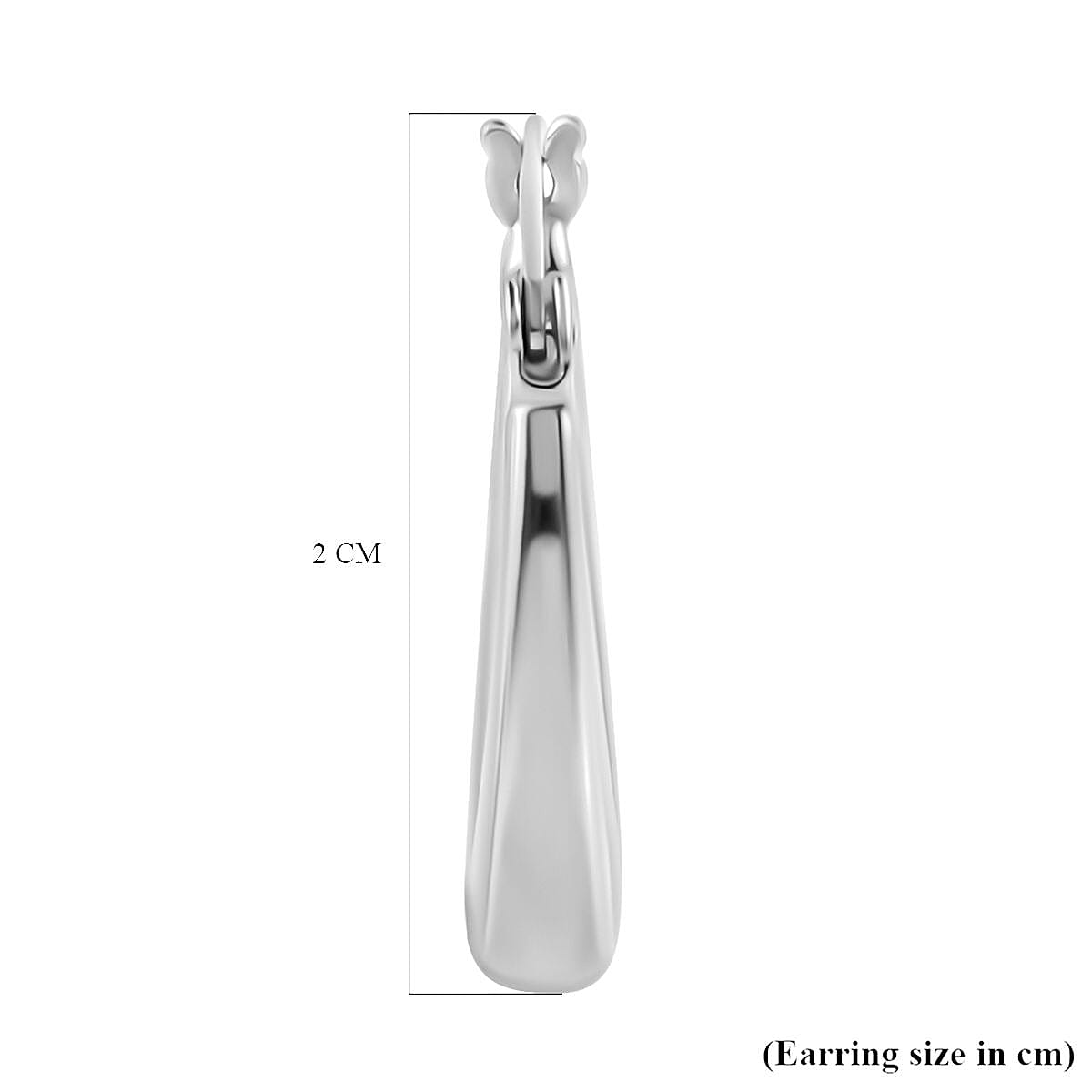 Italian Close Out - Sterling Silver Creole Earrings