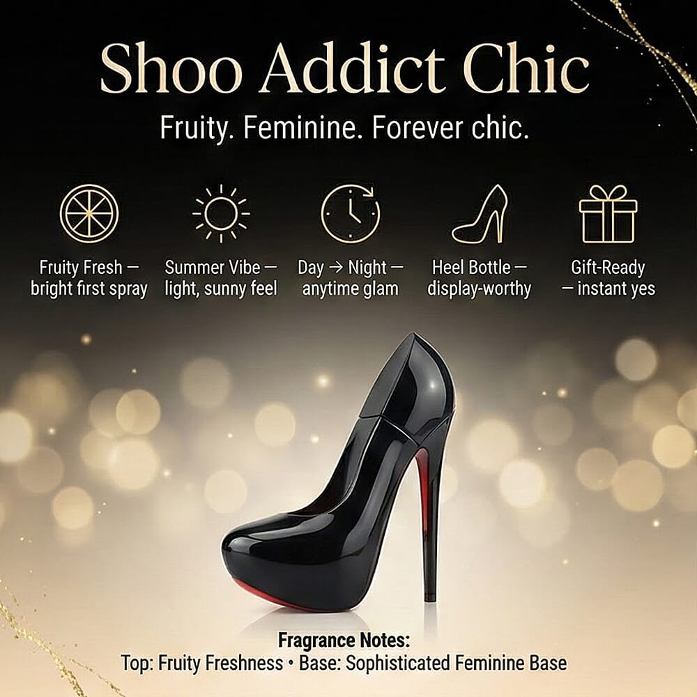 Laurelle Shoo Addict Chic Eau de Parfum Spray - 100ml