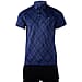 JJ Willis Check Polo Shirt - Navy