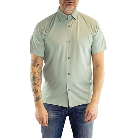 JJ Willis Half Sleeve Shirt (Size XL) - Mint