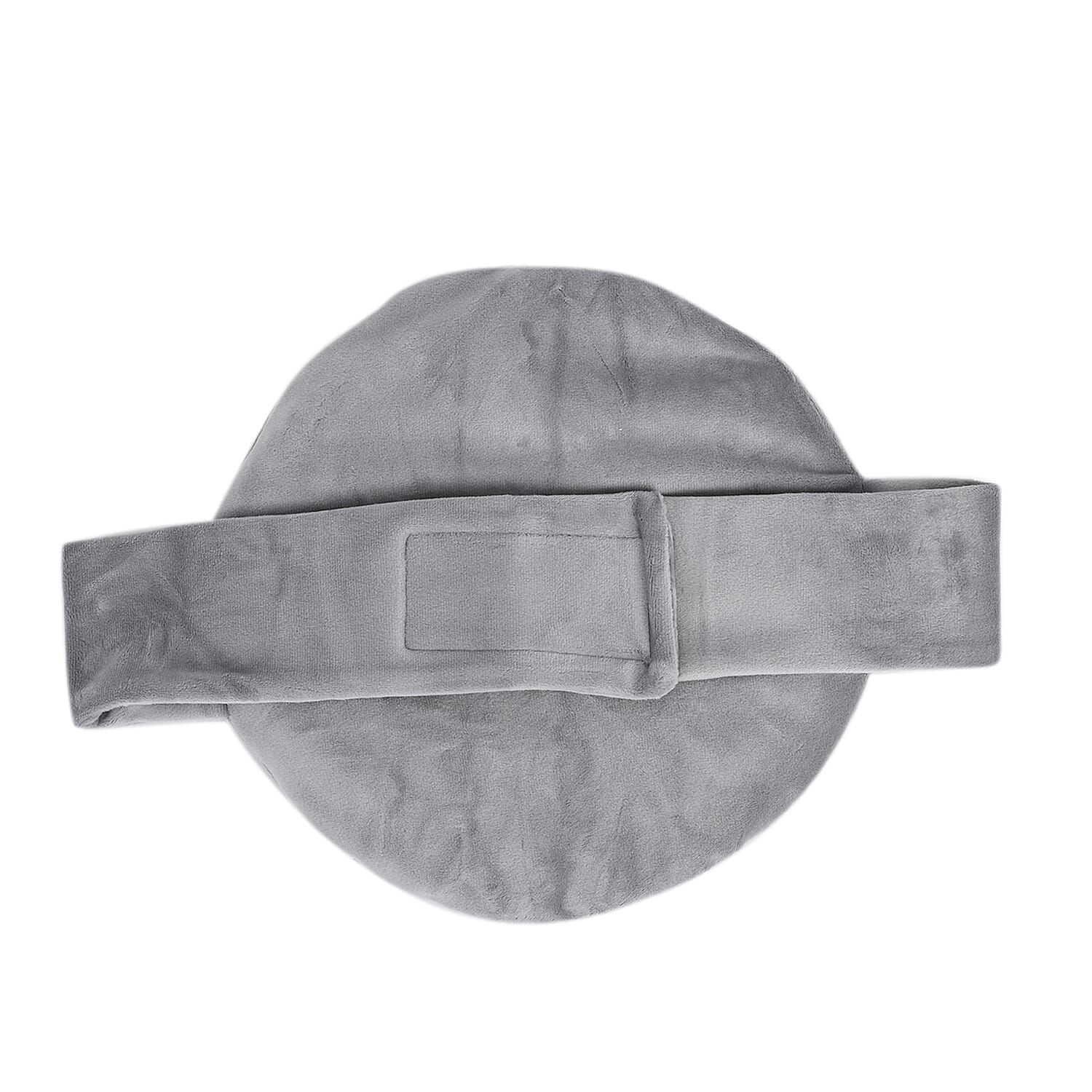 Microwavable and Freezable Himalayan Salt Belly Wrap - Light Grey