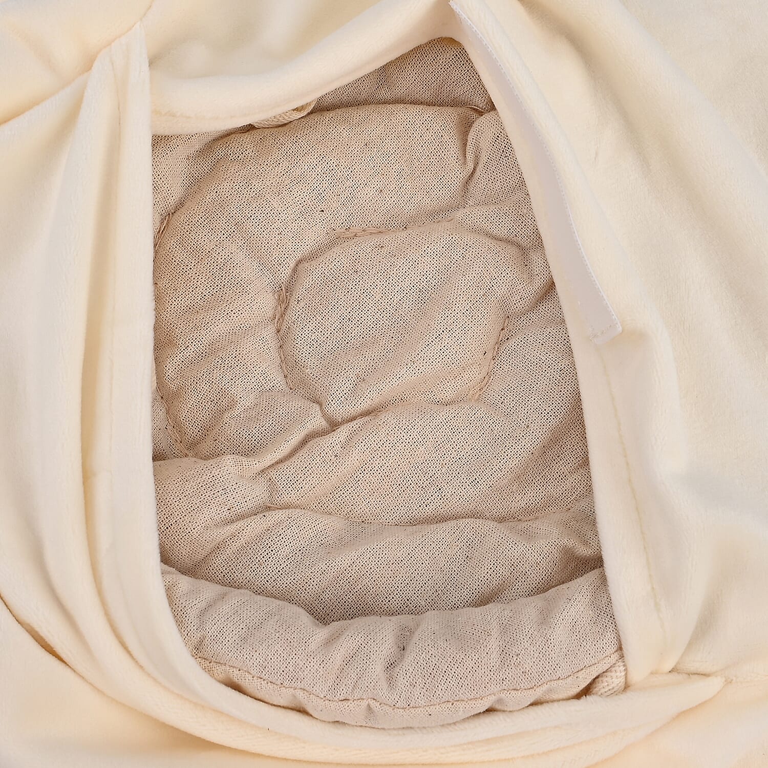 Microwavable and Freezable Himalayan Salt Belly Wrap (Size 85x24 cm) - White Cream Microwavable and Freezable Himalayan Salt Belly Wrap (Size 85x24 cm) - White Cream