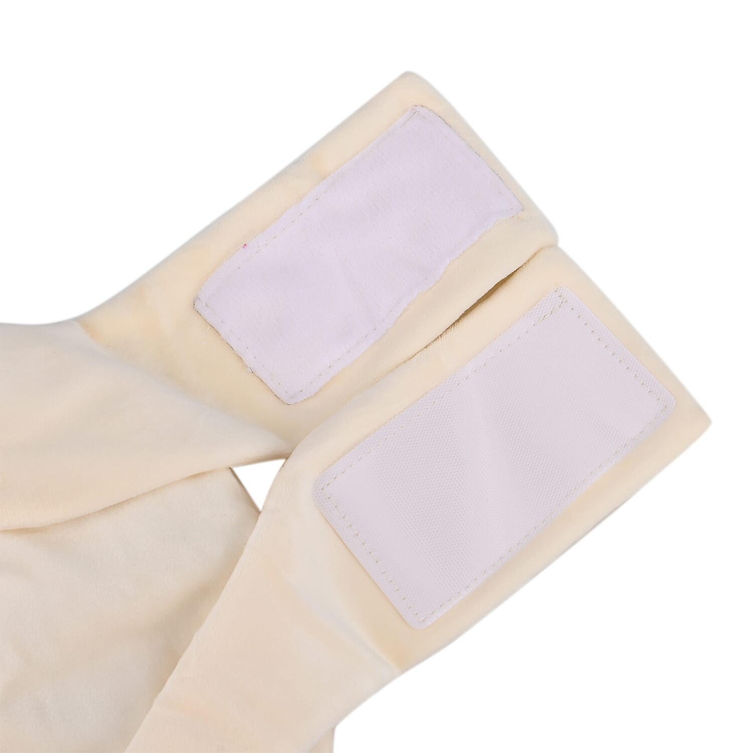 Microwavable and Freezable Himalayan Salt Belly Wrap (Size 85x24 cm) - White Cream Microwavable and Freezable Himalayan Salt Belly Wrap (Size 85x24 cm) - White Cream