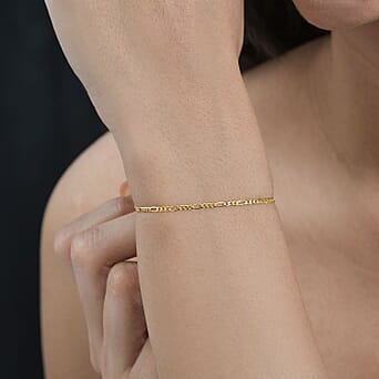 https://tjcuk.sirv.com/Products/77/5/7758332/14K-YG-Overlay-Sterling-Silver-Bracelet-Size-8-5_7758332_2.jpg?w=342&h=342