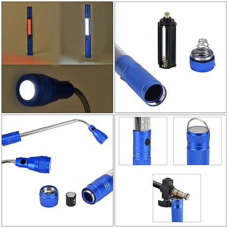 Multifunction LED Flex torch - Blue