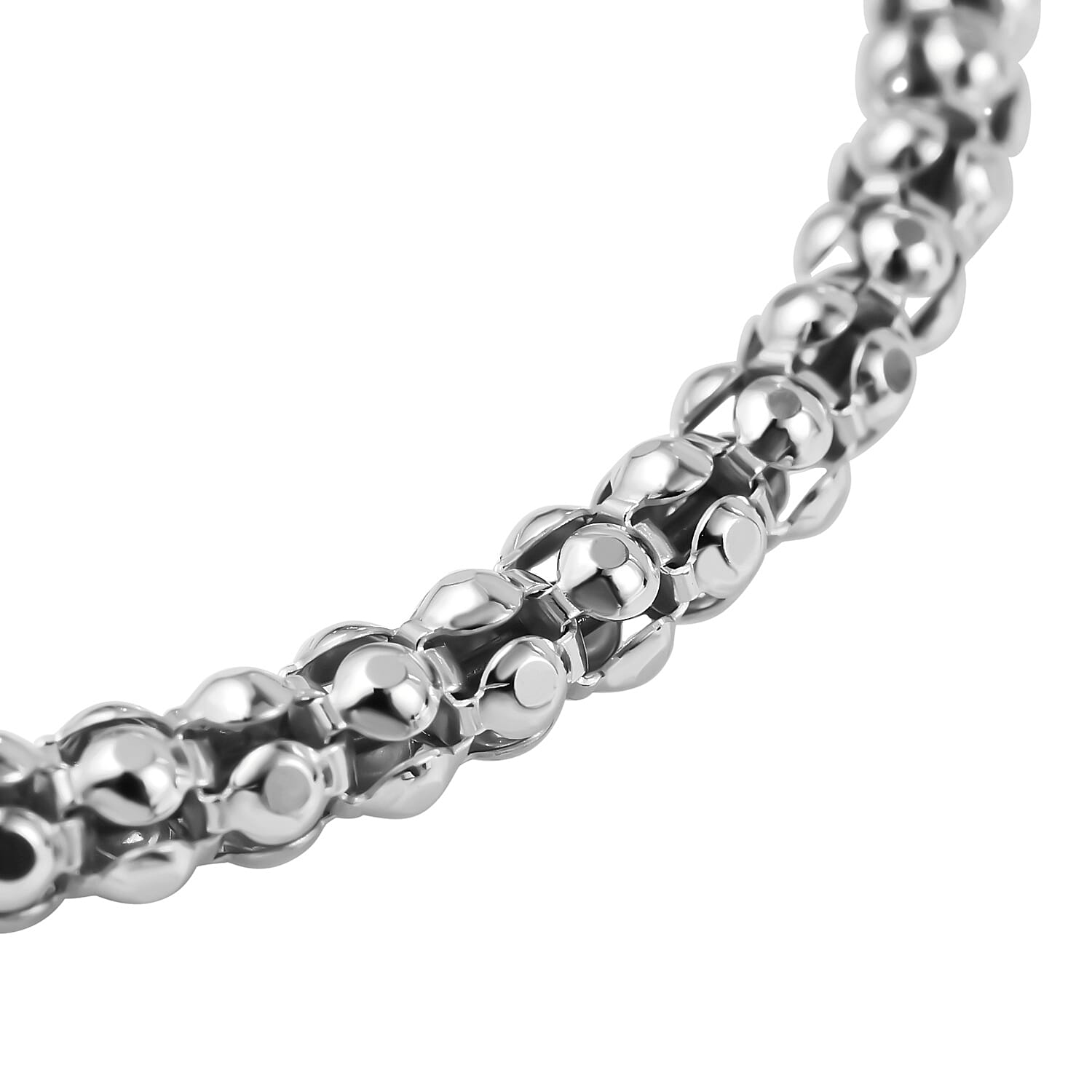 Designer Inspired -  Dragon Head Bangle in Sterling Silver (Size 7.5)