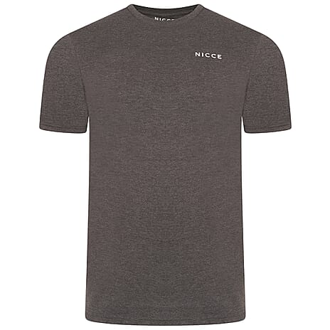 Set of 5 NICCE 100% Cotton Tee (Size XL) - White, Navy, Grey, Dark Grey - Black