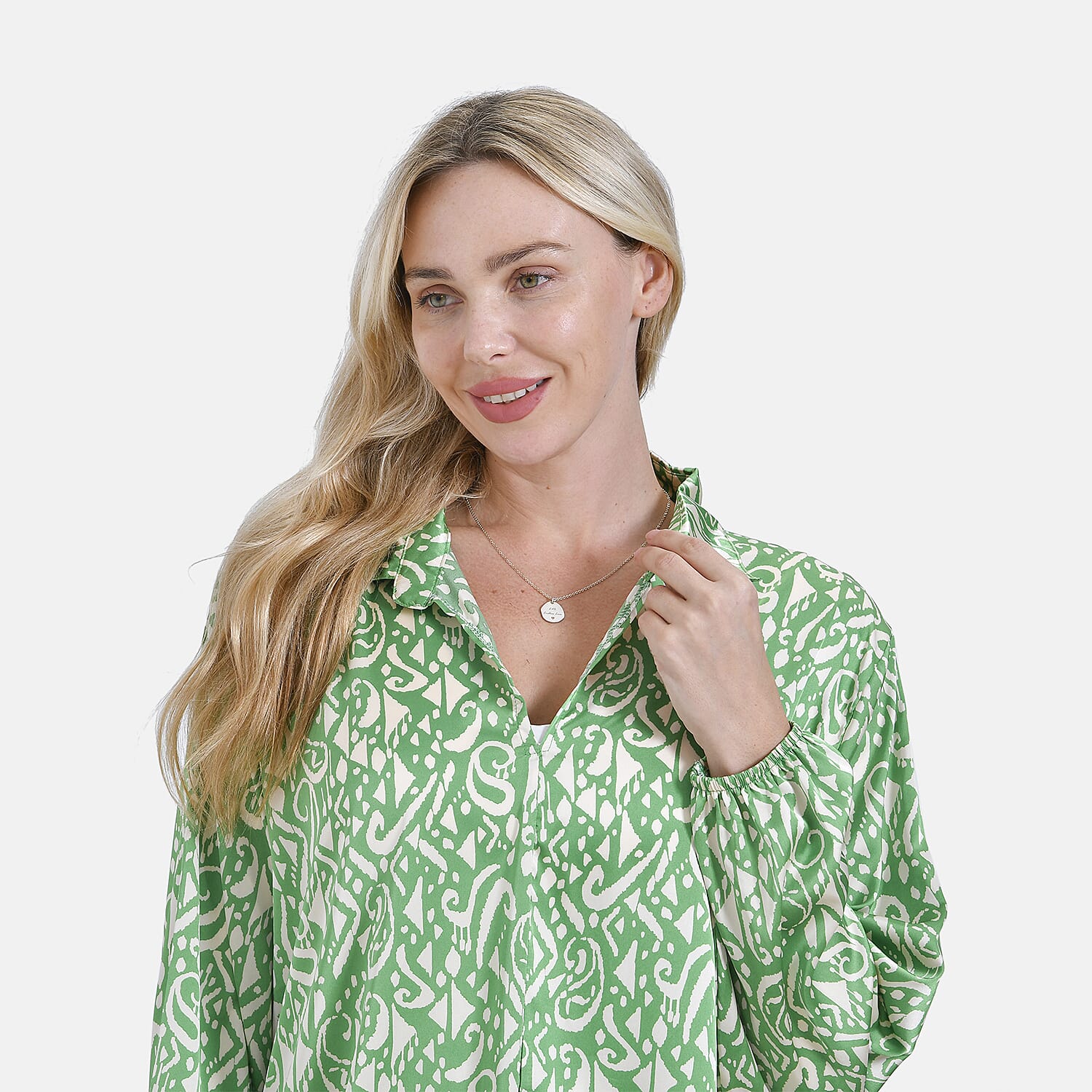 La Marey Elegant Long Sleeve V-Neck Shirt