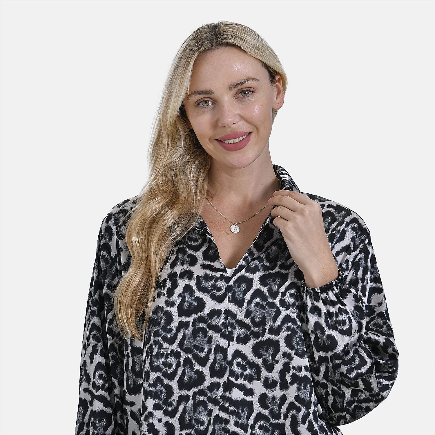 La Marey Elegant Long Sleeve V-Neck Shirt