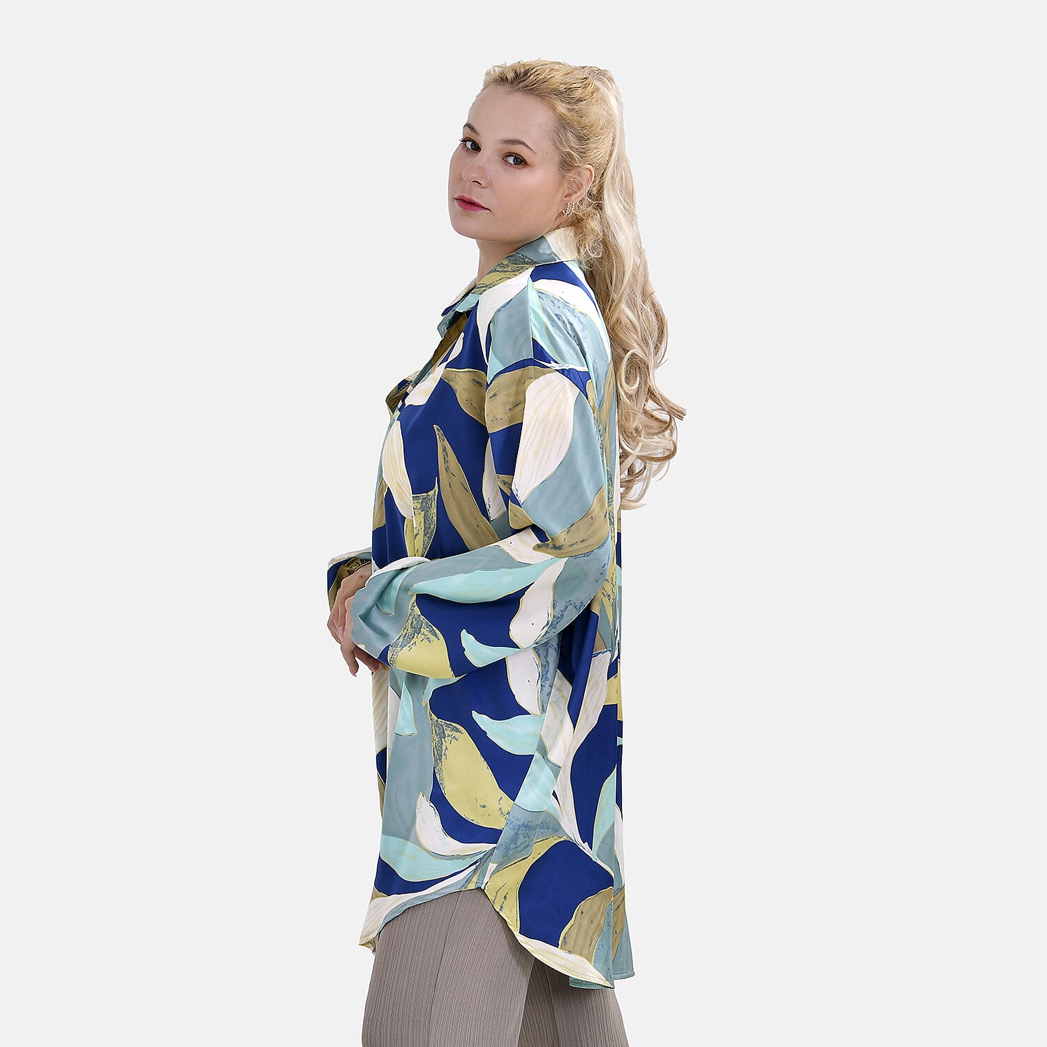 La Marey  Leopard Printed Shirt