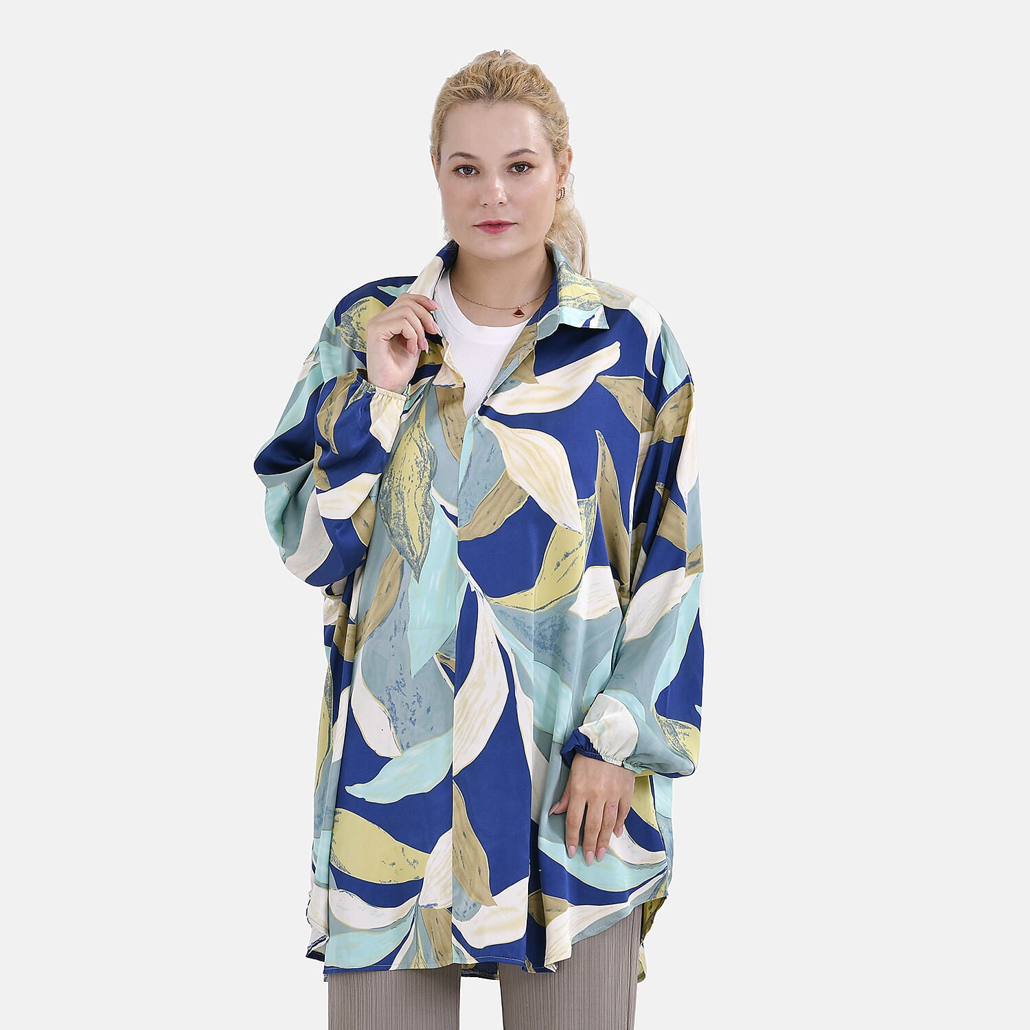 La Marey  Leopard Printed Shirt