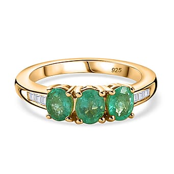 https://tjcuk.sirv.com/Products/77/5/7759026/Emerald-White-Diamond-Fancy-Ring-in-Vermeil-YG-Sterling-Silver-1-01-ct_7759026.jpg?w=342&h=342
