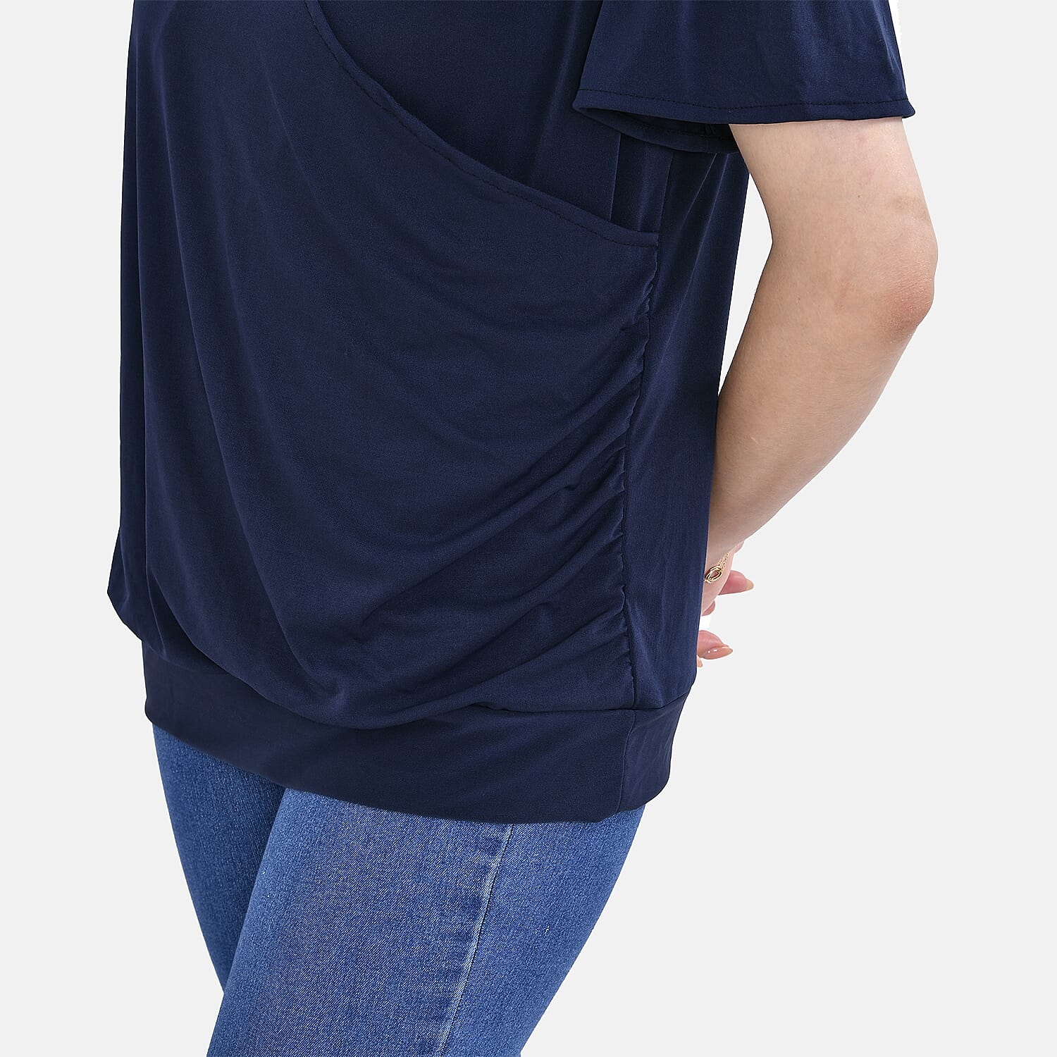 Tamsy Wrap V-Neck Top Tamsy Wrap V-Neck Top