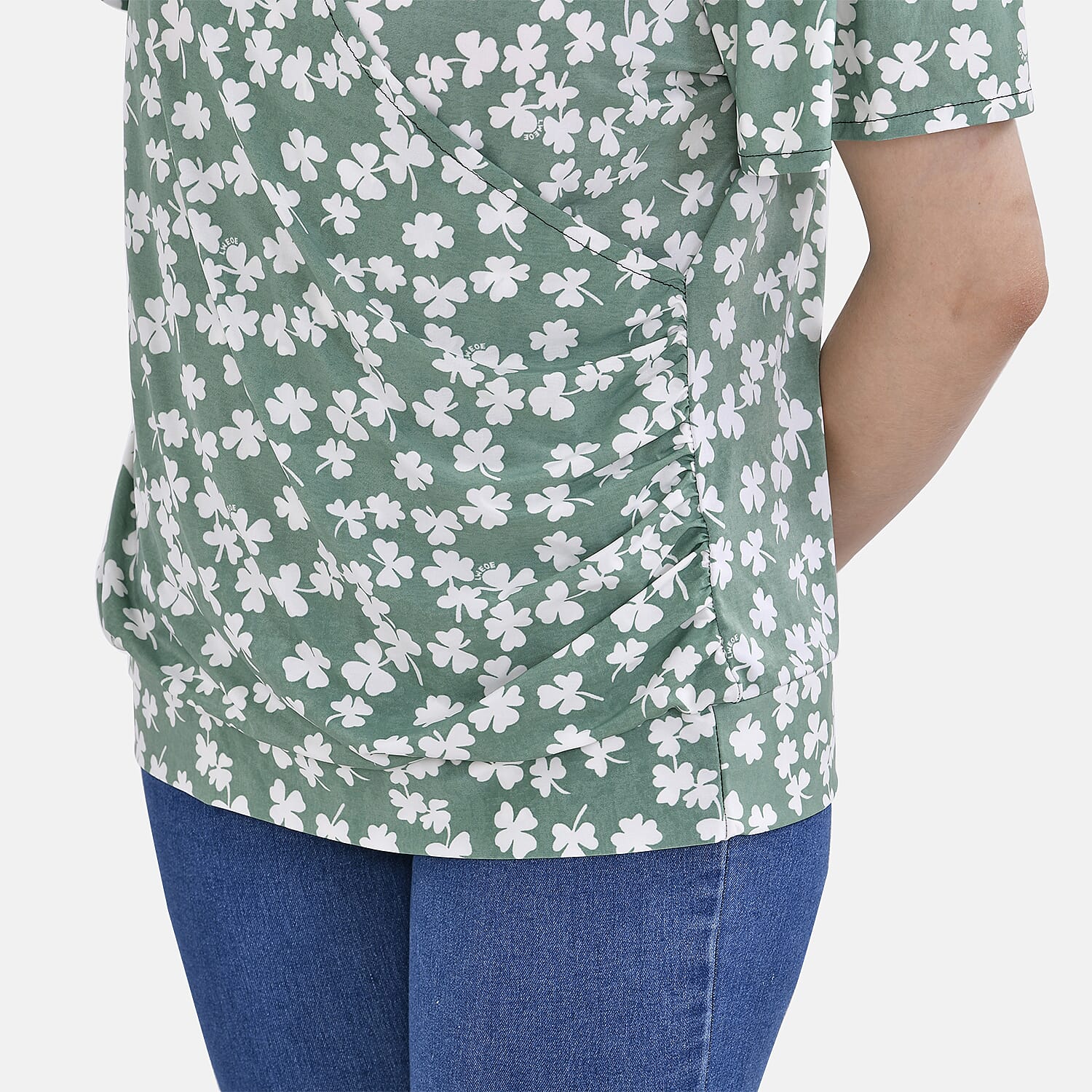 Tamsy Wrap V-Neck Top