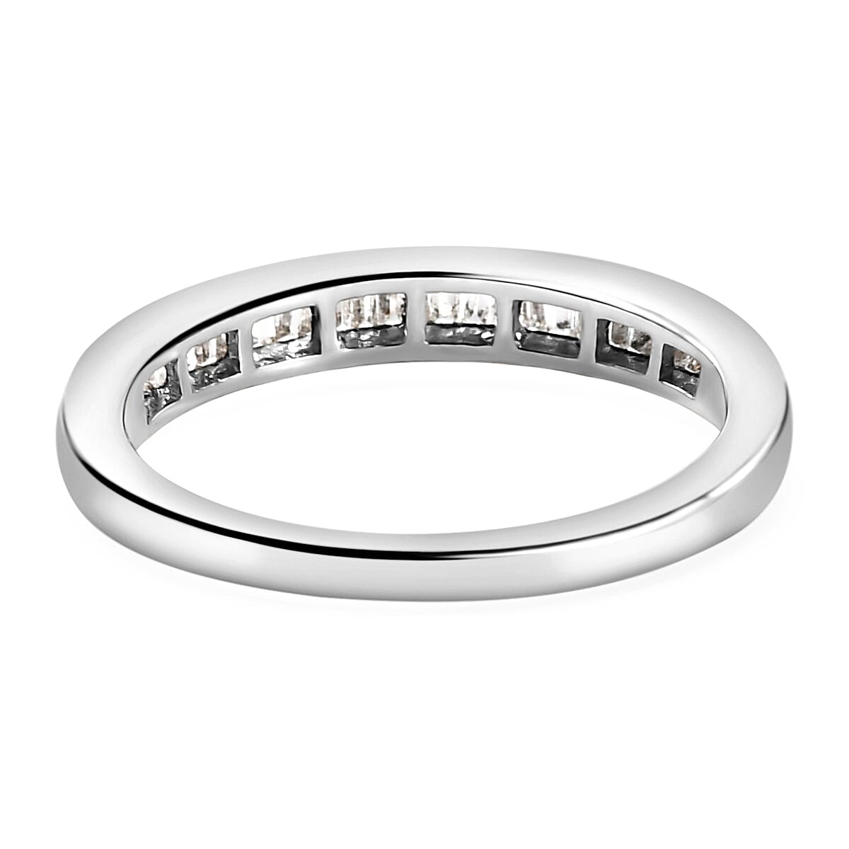 950 Platinum  SI  White Diamond  SI Ring 0.25 ct,  Platinum Wt. 2.91 Gms  0.250  Ct.