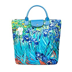 Signare Tapestry Foldaway Bag - Willow Bough - Blue Navy