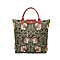 Signare Tapestry Dachshund Foldaway Shopping Bag - Multi Color