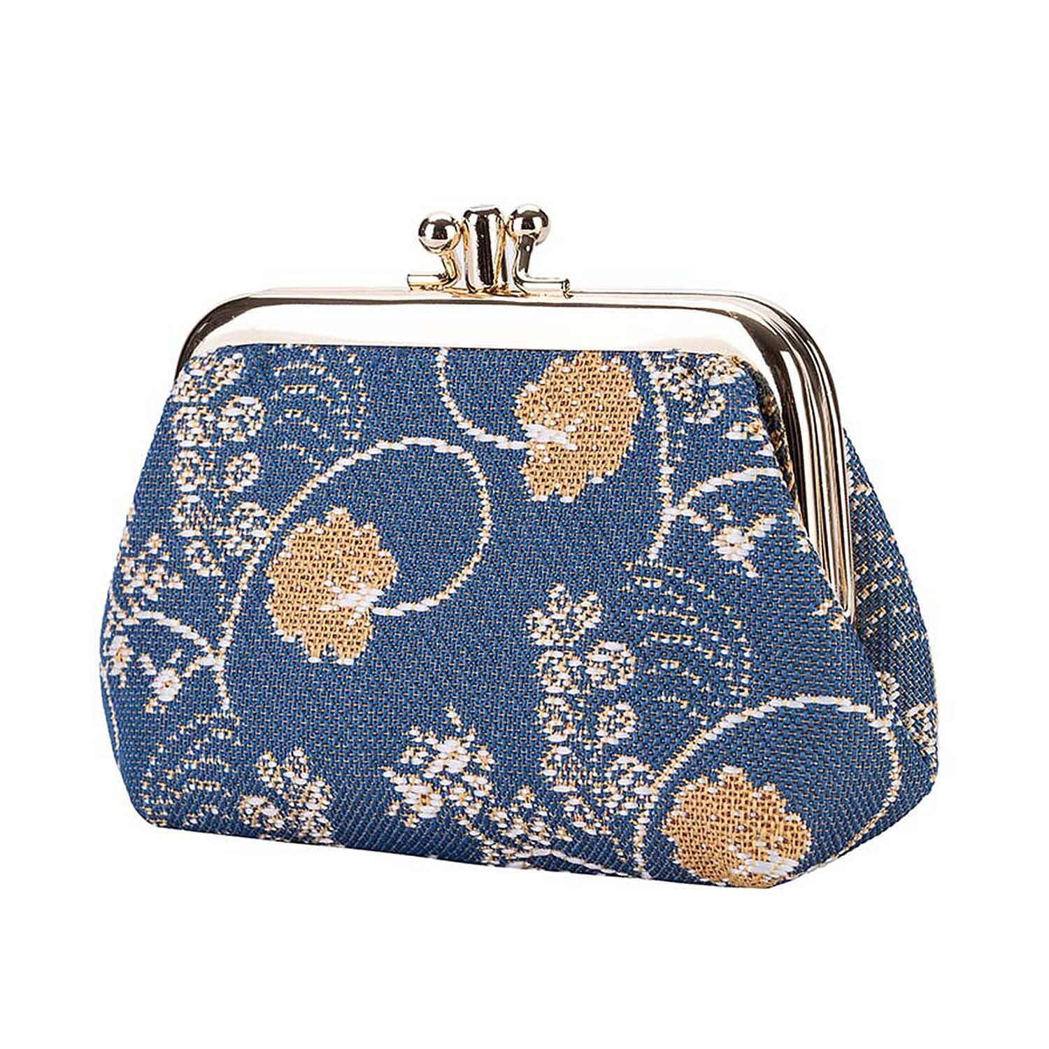 Signare Tapestry Frame Purse - Japanese Crane - Pink