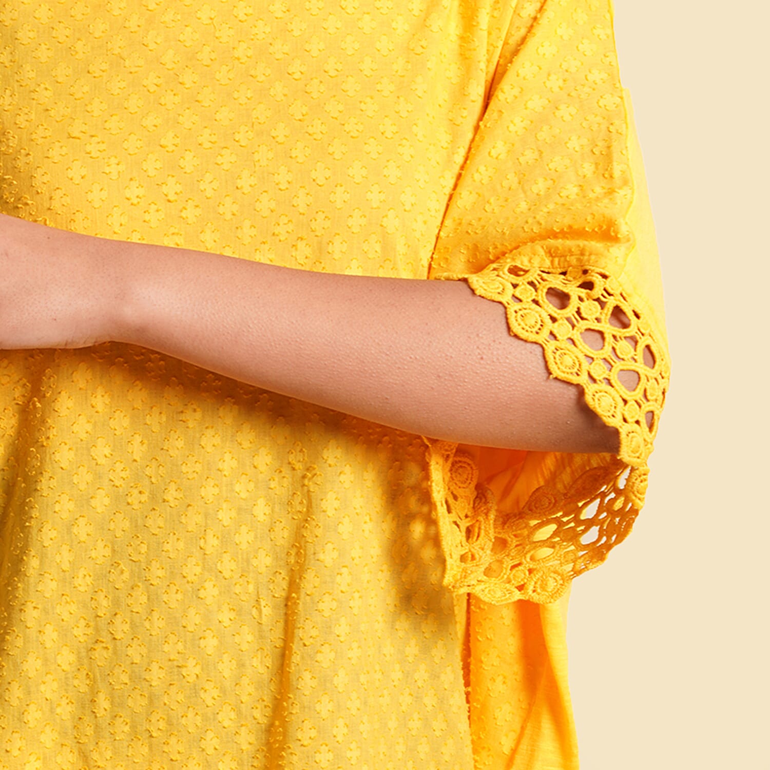 TAMSY Cotton Top - Yellow