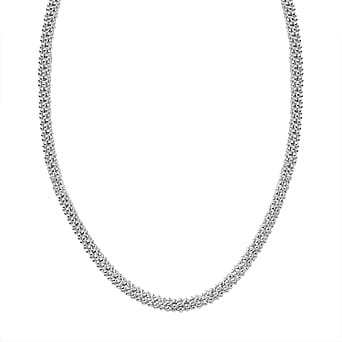https://tjcuk.sirv.com/Products/77/6/7760481/La-Bella-Fine-Italian-Jewellery-Sterling-Silver-Popcorn-Necklace-Size-_7760481.jpg?w=342&h=342