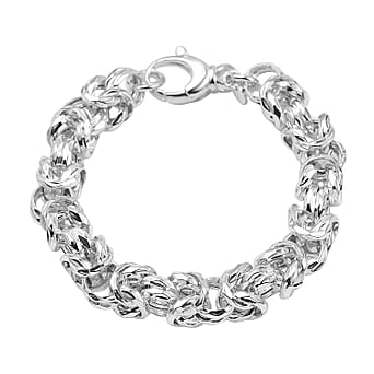 https://tjcuk.sirv.com/Products/77/6/7760482/La-Bella-Byzantine-Bracelet-in-Sterling-Silver-Size-8-Silver-Wt-30-01-_7760482.jpg?w=342&h=342