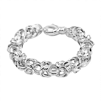 https://tjcuk.sirv.com/Products/77/6/7760482/La-Bella-Byzantine-Bracelet-in-Sterling-Silver-Size-8-Silver-Wt-30-01-_7760482_2.jpg?w=342&h=342