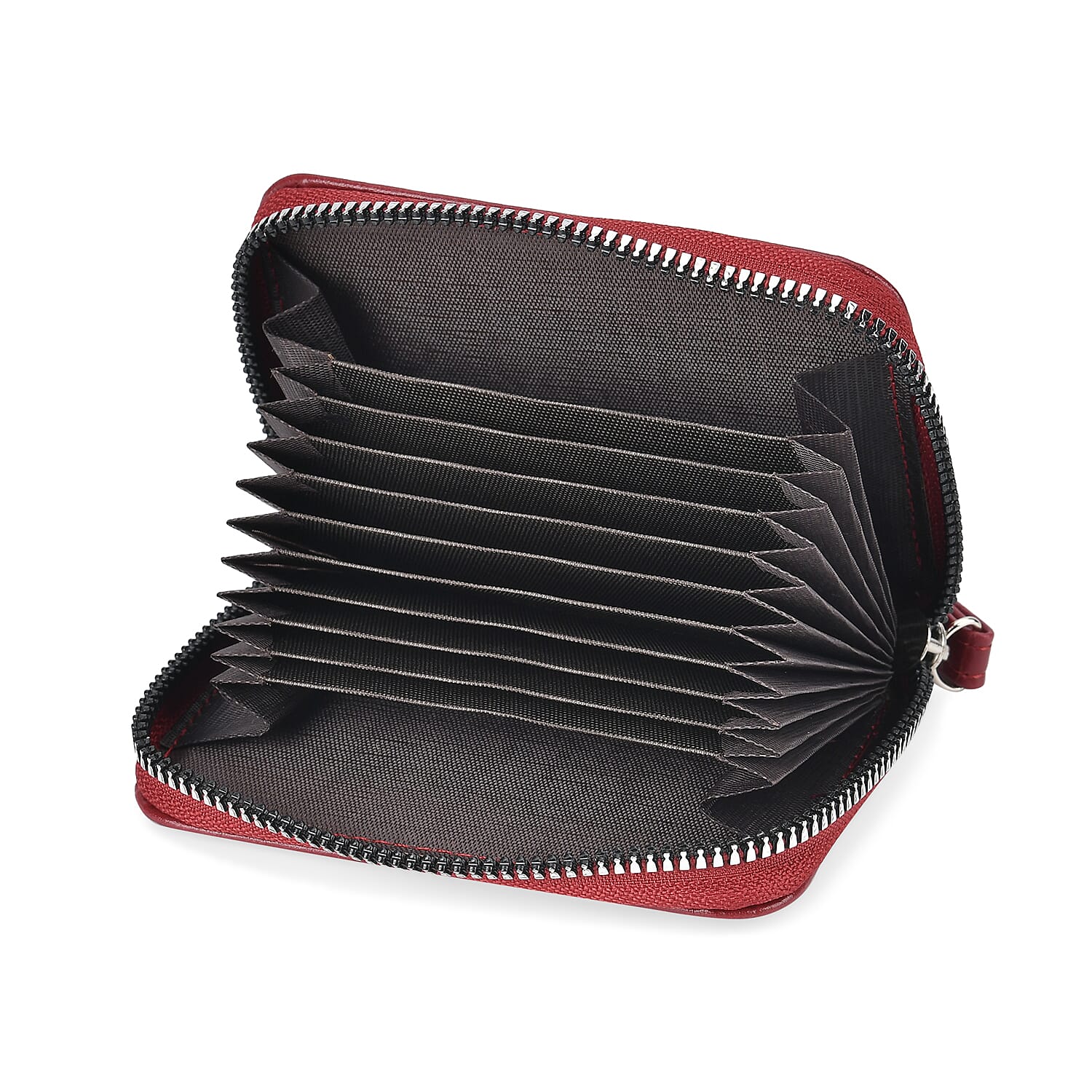 Set of 2- Sling Crossbody Bag with Card Holder - Red