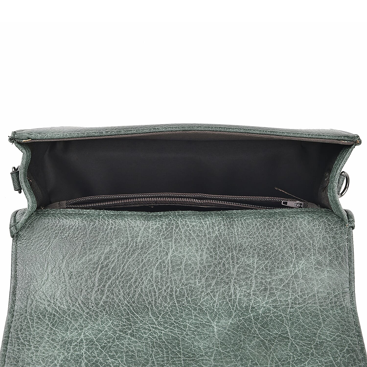 Set of 2- Sling Crossbody Bag with Card Holder - Green