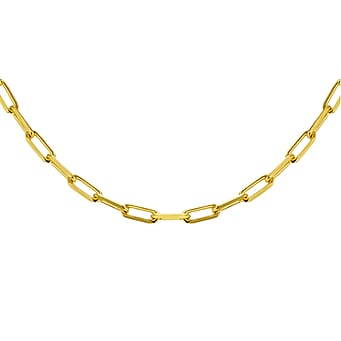 https://tjcuk.sirv.com/Products/77/6/7761435/Yellow-Gold-Overlay-Sterling-Silver-Paperclip-Chain-Size-22-Silver-Wt-_7761435.jpg?w=342&h=342