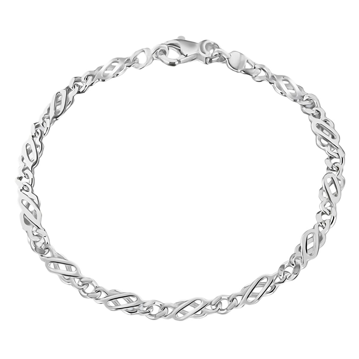 Sterling Silver Celtic Bracelet (Size - 7)