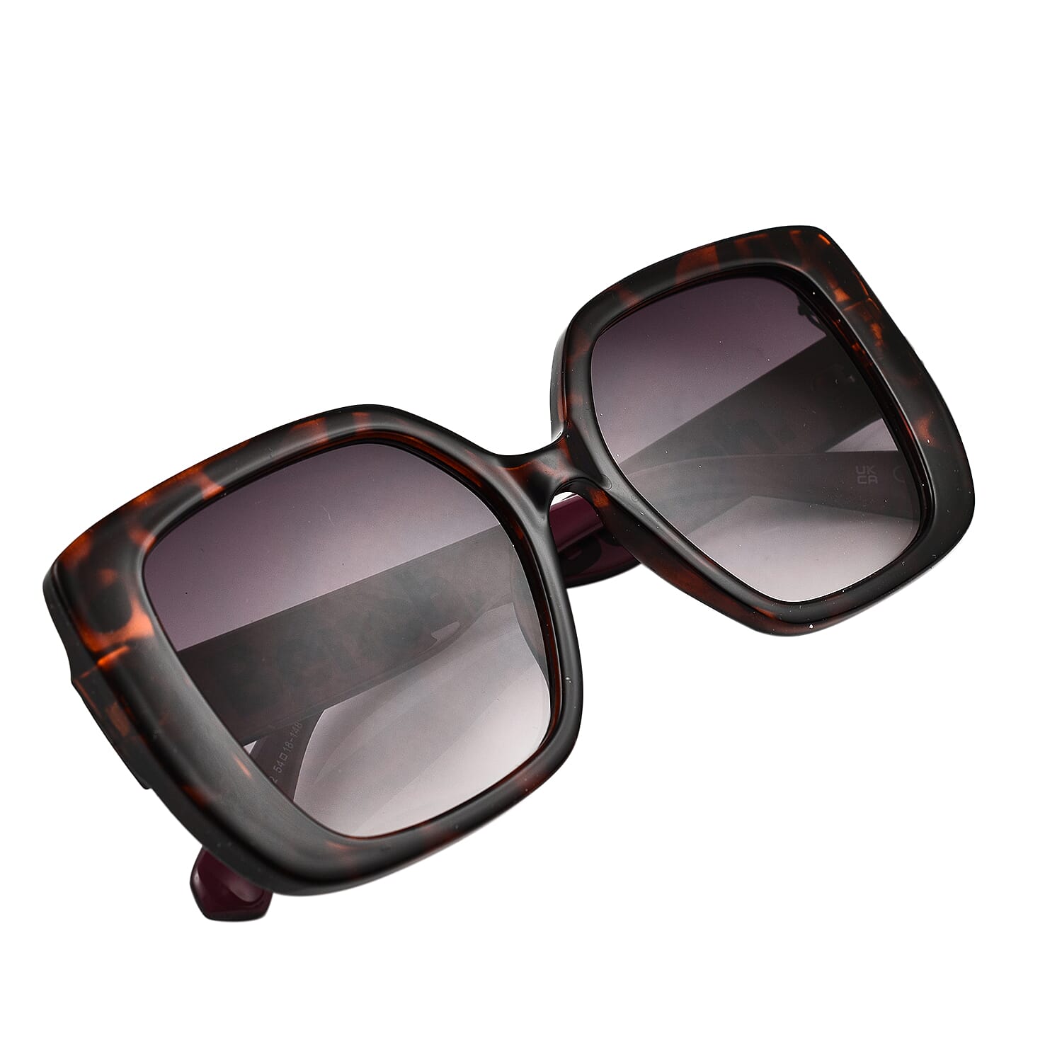 BENCH Womens Square Sunglasses - Tortoise Aubergine