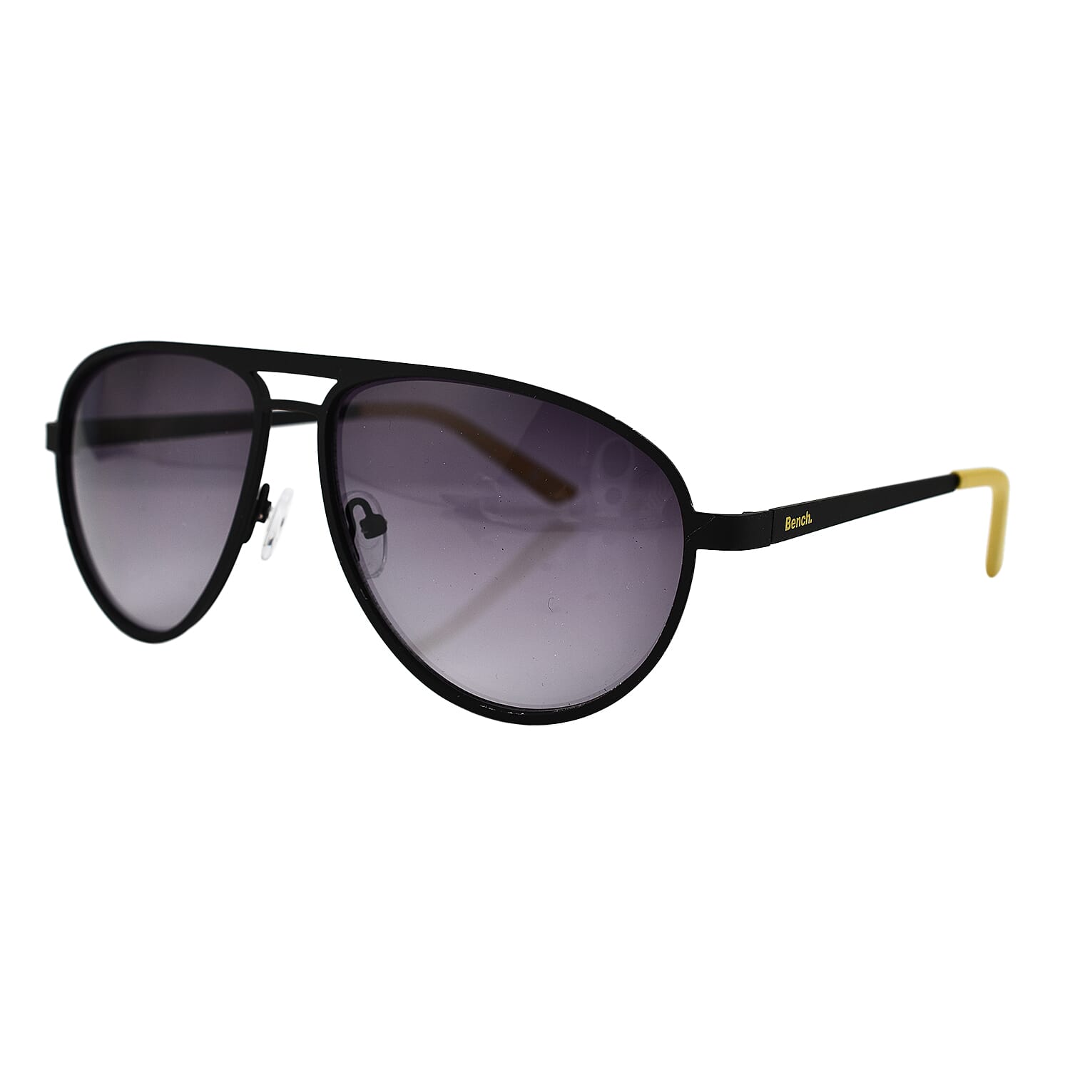 BENCH Rectangular Unisex Sunglasses - Black