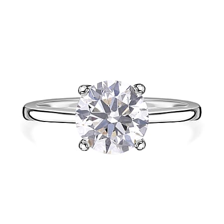 Luxuriant Diamond - 950 Platinum SGL Certified (2 Carat) Lab Grown Diamond (VS-G-H) Solitaire Ring