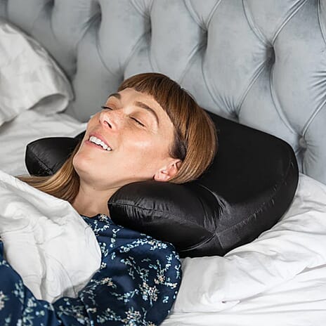Fresh Face Silk Pillowcase for Healthy Hair and Skin - Black
