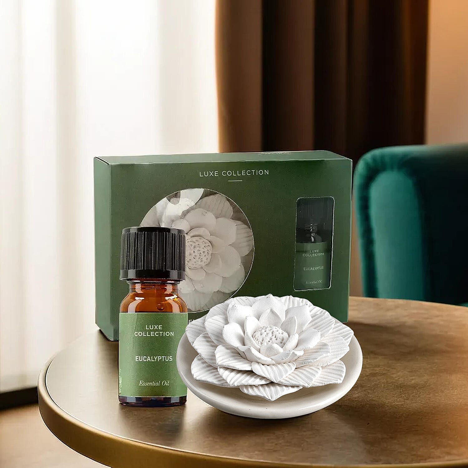 Ceramic Flower Essential Oil Diffuser