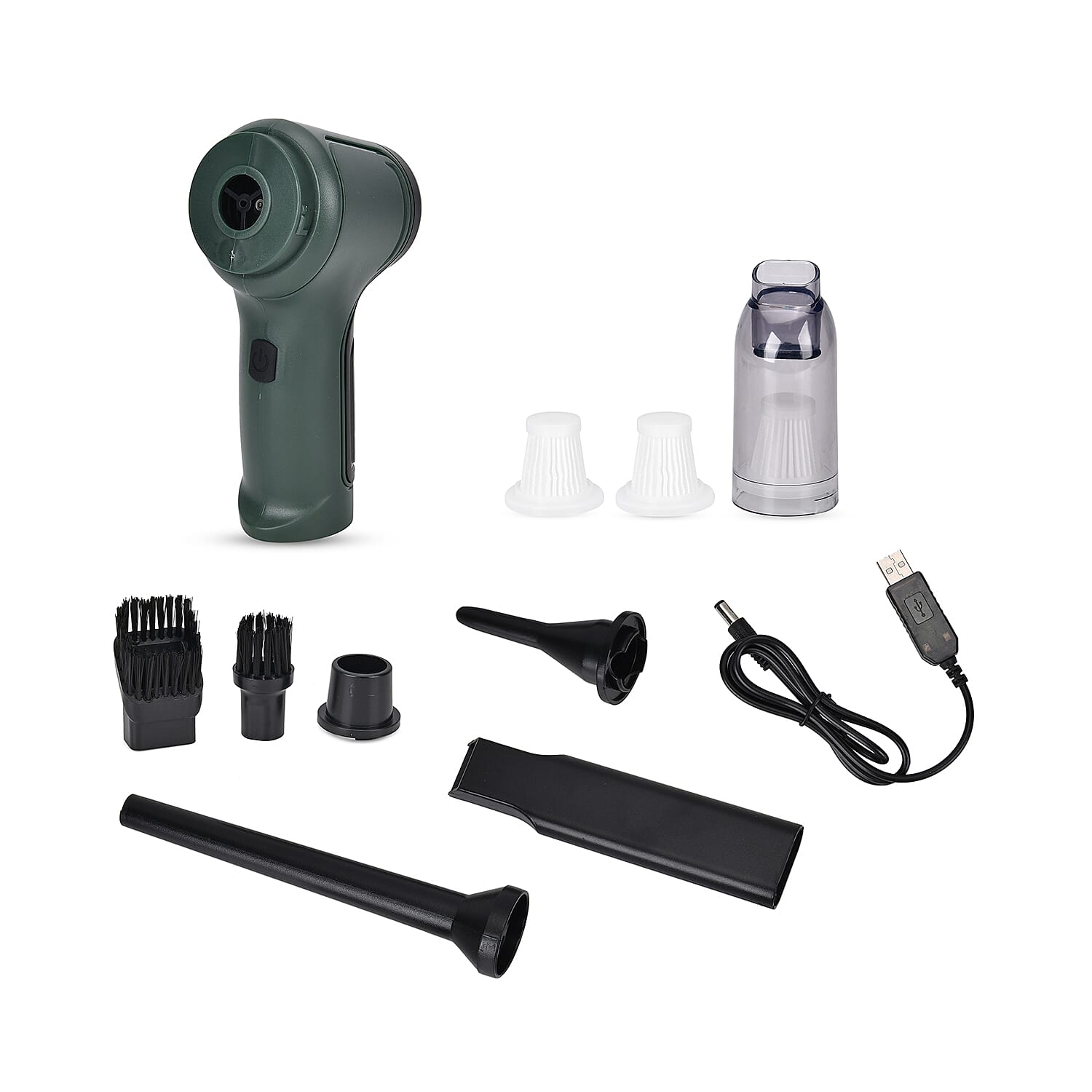 Vacuum (Size 20x7 cm) - Green & Green