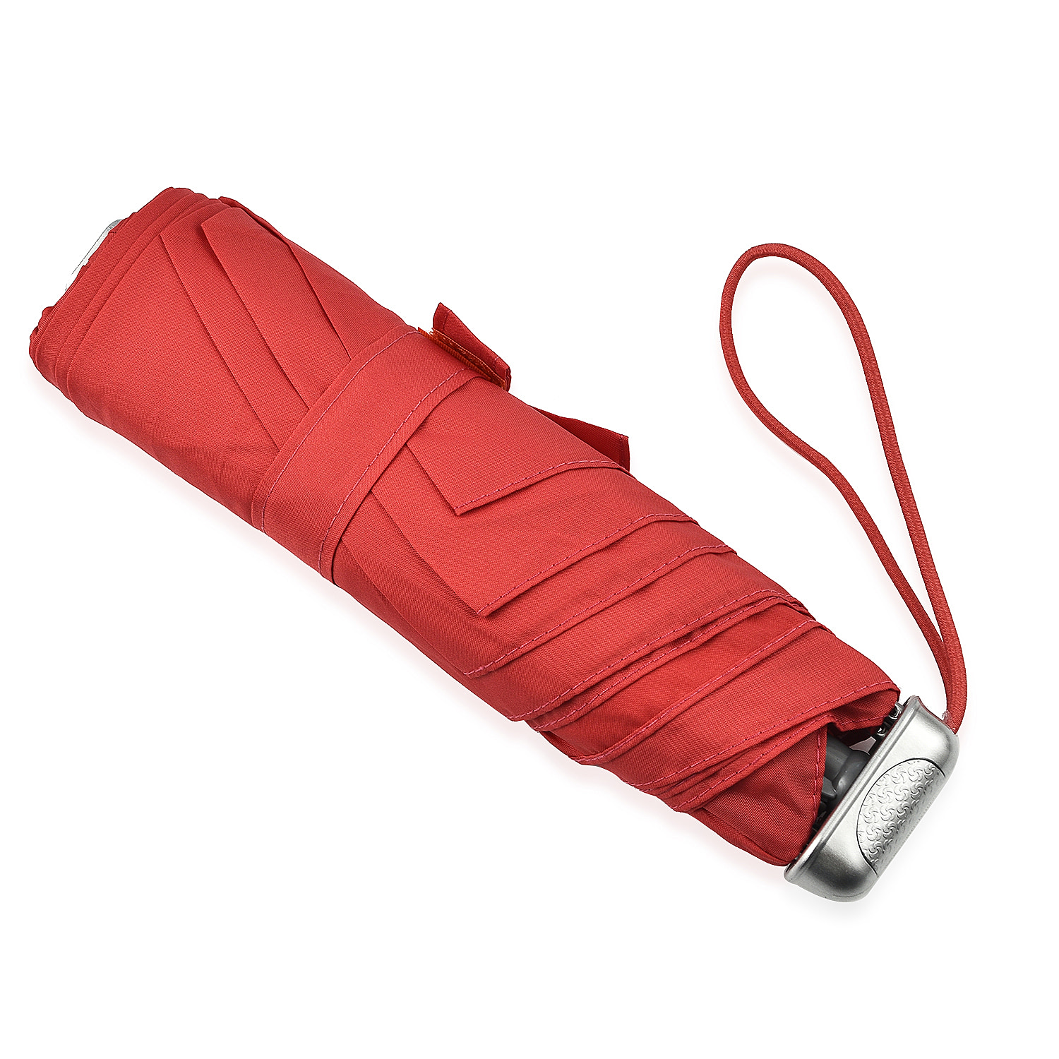 Samsonite Foldable Umbrella with Fabric Bag - Coral