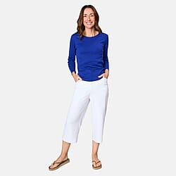 EMRECO 3-4 Sleeve Crew Neck Top