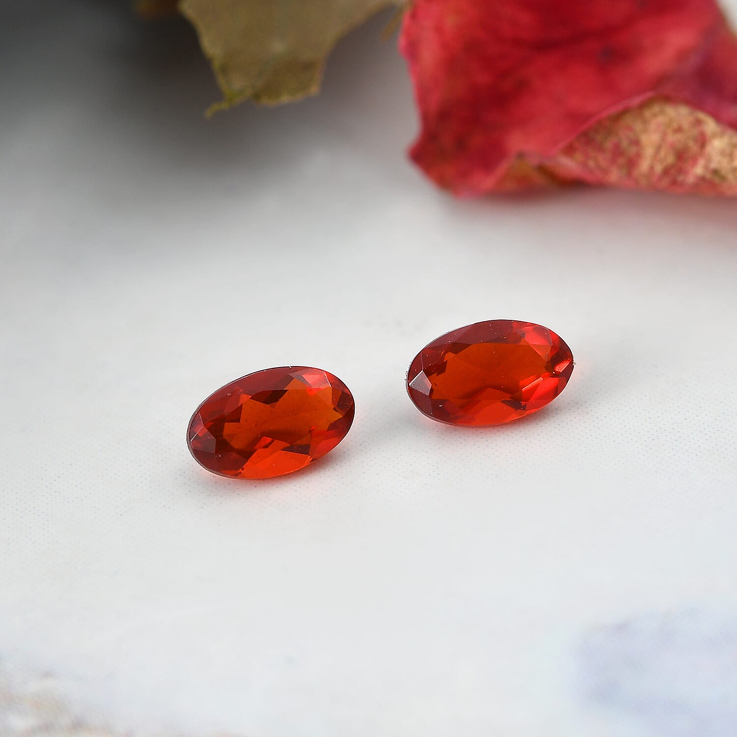 Fire Opal Oval 5x3 mm