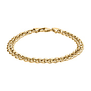 Hatton Garden Closeout - 9K Yellow Gold Rollerball Bracelet (Size - 7.5), Gold Wt. 4.1 Gms